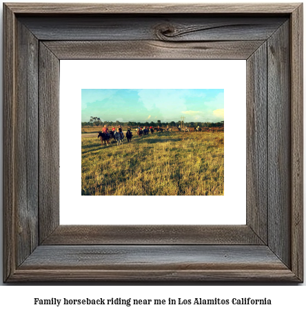 family horseback riding near me in Los Alamitos, California